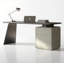 Bureau de table italien en pierre frittée minimaliste avec tiroirs Italian-535723533