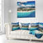 Panorama tropical des Caraïbes - coussin imprimé paysage-30882928-30882925