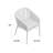 Outdoor Stacking Dining Armchair with Cushions