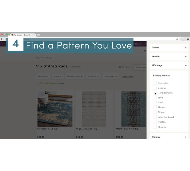 Sandy Natural Striped Jute Handmade Area Rug 3' x 5'