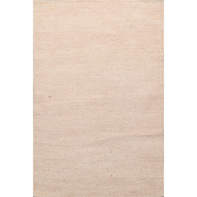 Tapis oriental beige en laine noué à la main 2 pi x 3 pi Oriental Tapis of Houston