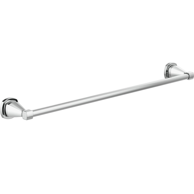 Accessoire de quincaillerie pour porte-serviettes mural 24 po Stryke, Chrome poli