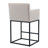 Datia Upholstered Counter Stool with Iron Frame-572127152-573421347