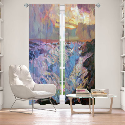 Delaughter Room Darkening Curtains / Drapes Pair
