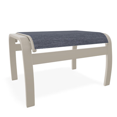 Repose-pieds d'extérieur avec coussin Askar