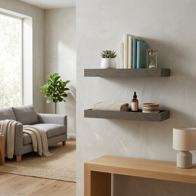2 Piece Floating Shelf