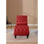 Fauteuil inclinable avec siège inclinable, détail en bois massif, comme illustré et capitonné avec 61,4 x 24,4 x 33,9 po