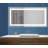 Flyte Rectangular LED Mirror with Defogger, Adjustable Light Temperature, Dimmer, and Smart Memory-1403111314