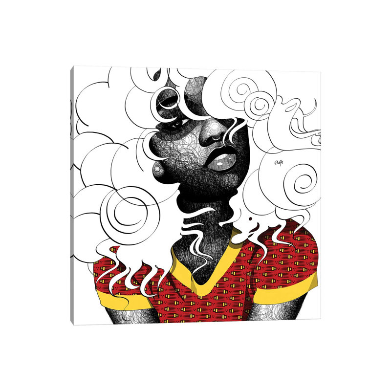 Aziza by Ohab TBJ - Print on Canvas, Wrapped Canvas, 66.04cm H x 66.04cm W x 1.91cm D