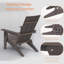 Chaise Adirondack pliante en plastique / résine-343010191