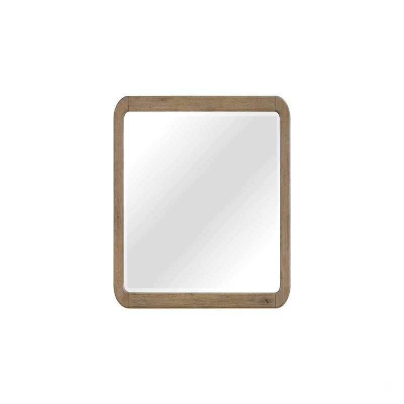 Miroir de paysage English Knotty Oak