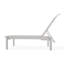 Chaise longue sans accoudoirs empilable en polymère avec accoudoirs Leeward-31923919-31923918