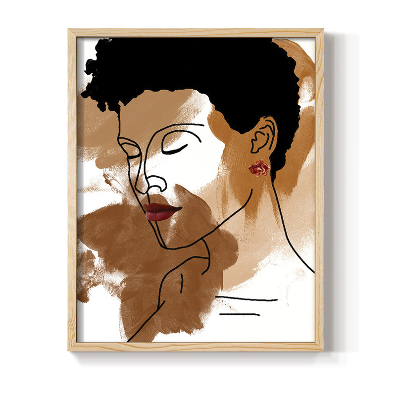 Impression sur cadre Phenoma Women III - bois massif