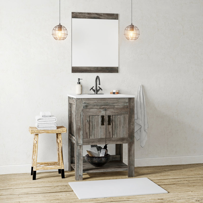 Miroir Davlynn, Bois flottant gris