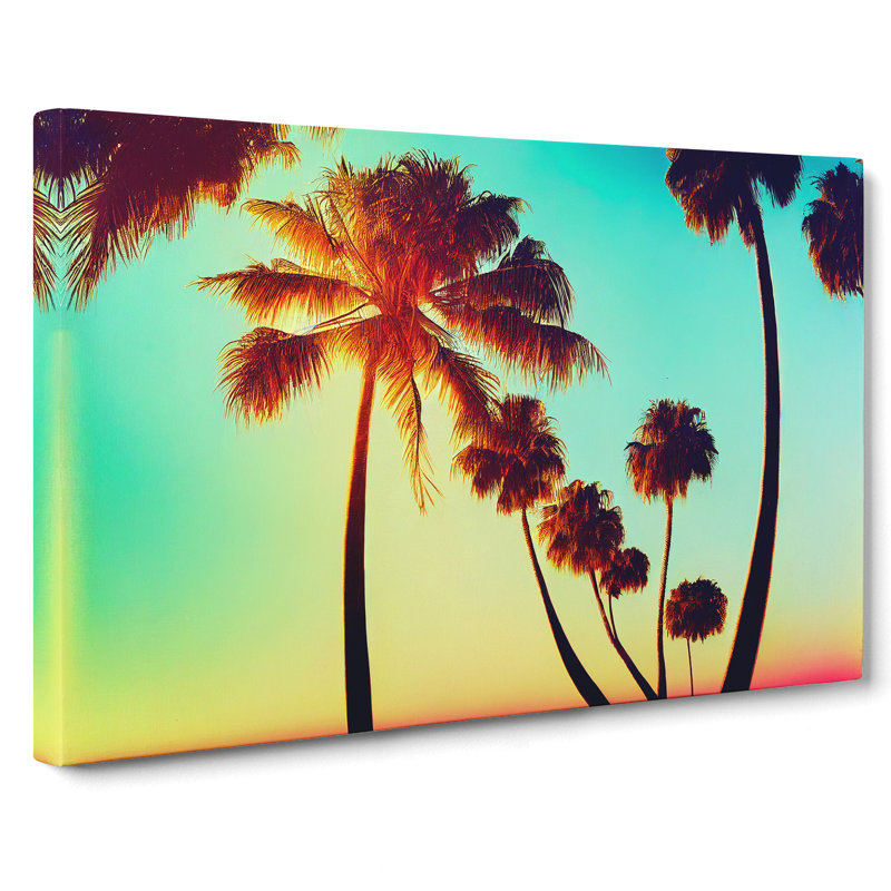 Ultimate Palm Trees - Wrapped Canvas, 40cm H x 60cm W x 3cm D