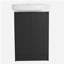Lavabo de salle de bain autoportant 23 "avec lavabo, porte