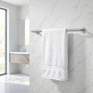 5 pièces d'accessoires de quincaillerie de salle de bain avec porte-serviettes et porte-serviettes 