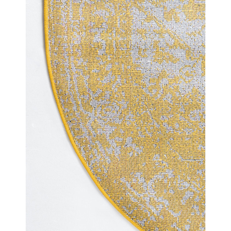 Oriental Area Rug, Round 152cm