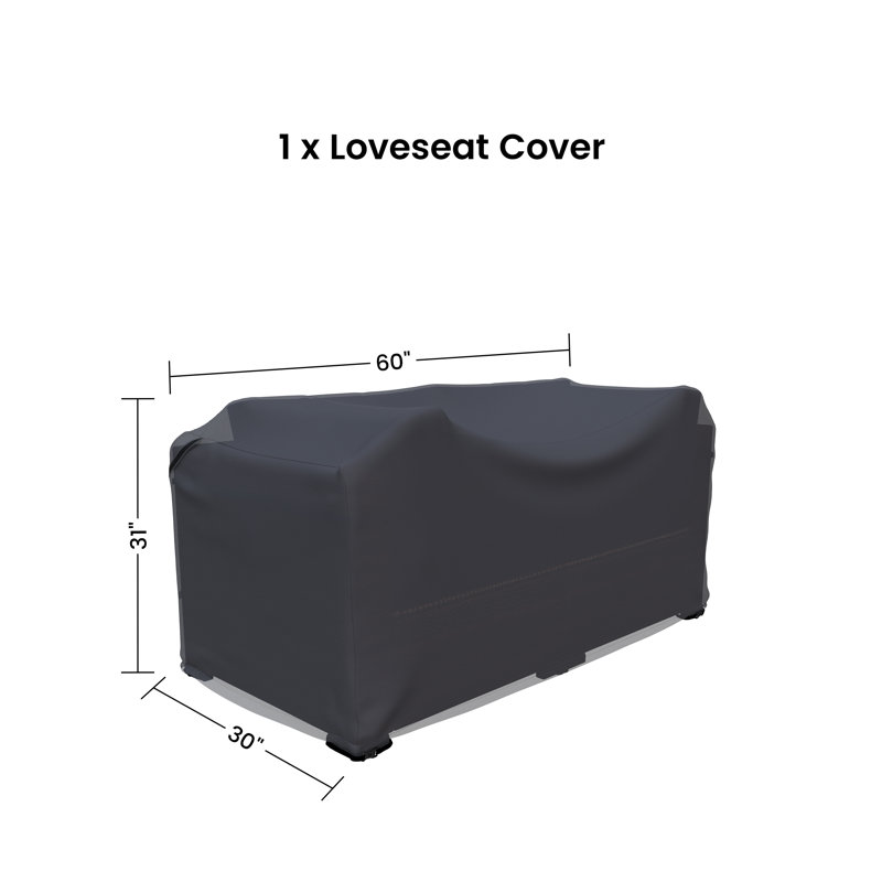 Housse pour causeuse d'extérieur durable