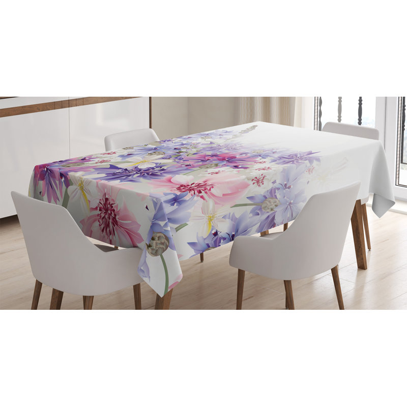 Dining Room Kitchen Tablecloth, 84" L x 60" W