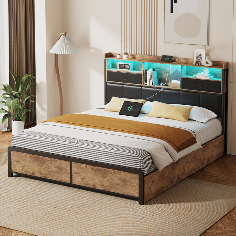 Storage Bed, European Double (140 x 200 cm)