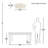 4 - Light Dimmable Tiered Chandelier