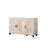 Corby 45" Dusty Gray Oak Finish 3-Door Shoe Cabinet