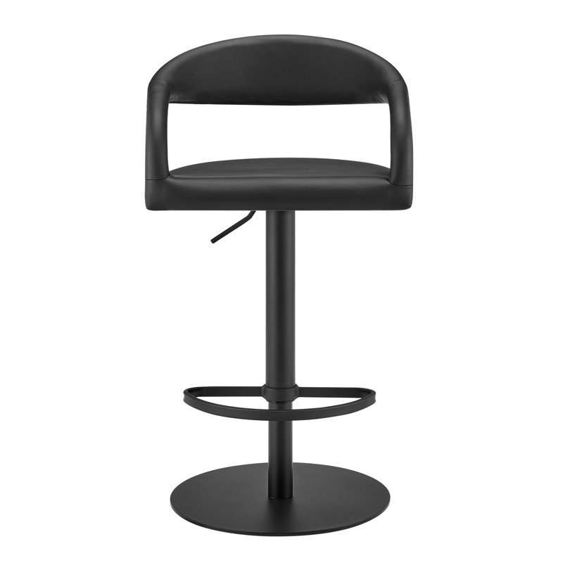 Tabouret de bar Marlow, Noir