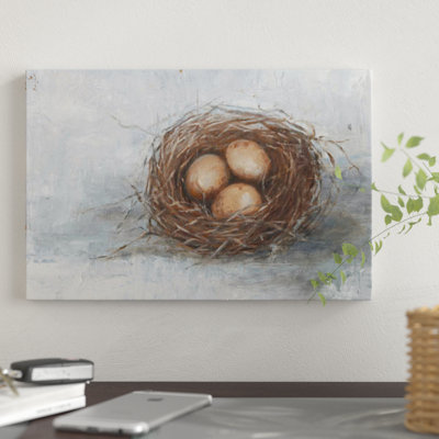 «Rustic Bird Nest II», impression sur toile