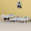 Lit superposé triple en métal-951791333
