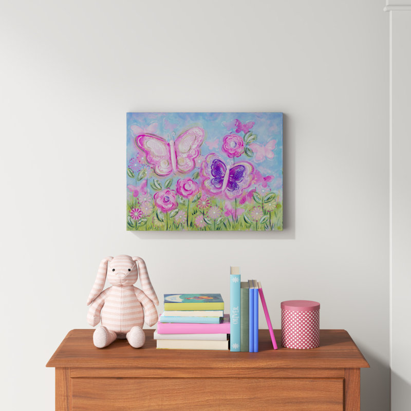 «Vada Butterflies», impression, H 24 po x l 30 po, Toile tendue