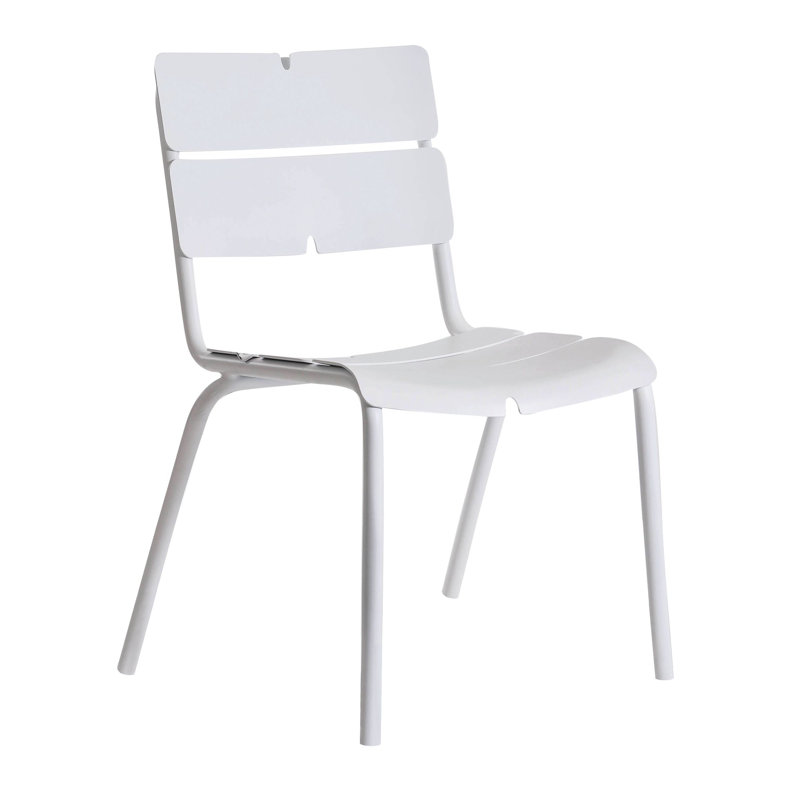 Chaise d'appoint Corail, Blanc