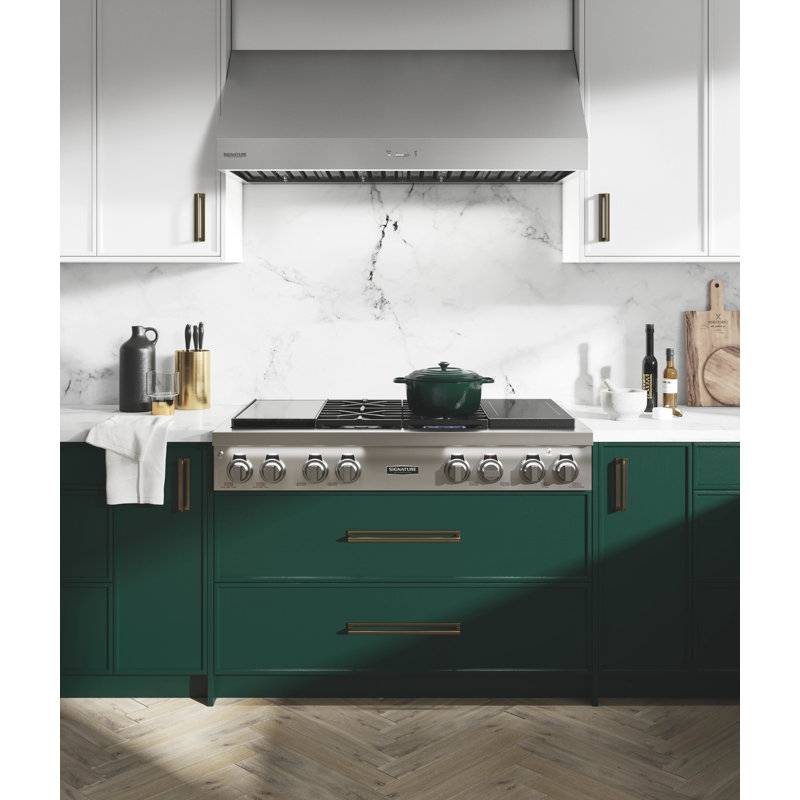 48-Inch Dual-Fuel Pro Rangetop With Sous Vide And Induction