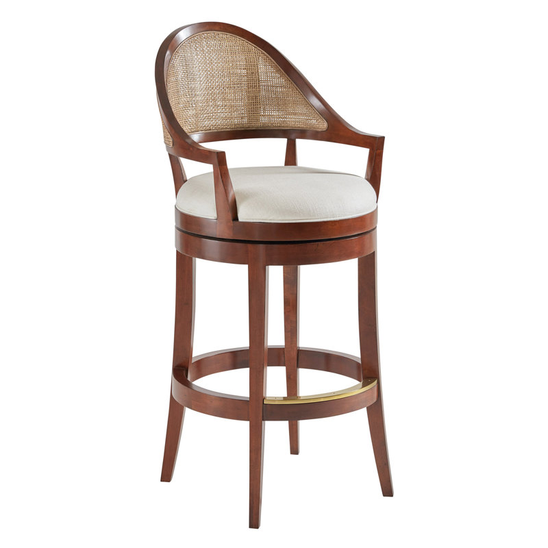 Modern History Swivel, Brown, Counter Stool (26” Seat Height)