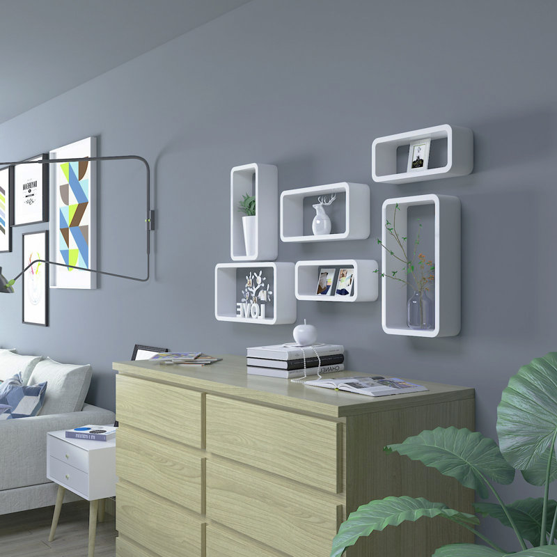 Machelle 3 Piece Floating Shelf