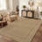 UV-resistant Geometric Beige/Brown Indoor/Outdoor Area Rug-713336265