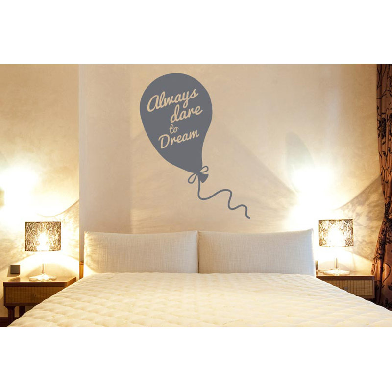 Wall Decal, Large, Grey