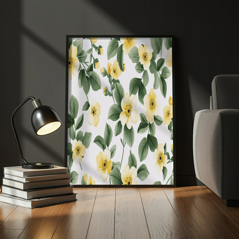 Floral Botanical Matte Poster, 11.7x16.5