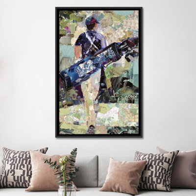 «Putting for Birdie» par Jamie Pavlich-Walker - reproduction d'art sur toile tendue