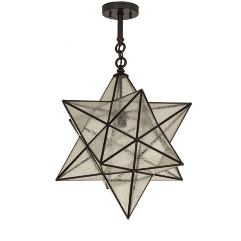 Moravian Star 1 - Light Semi Flush Mount
