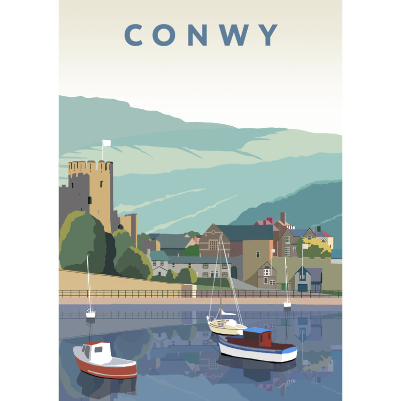 Conwy 2 by Richard O'Neil - Print, No Frame, 40 cm H x 30 cm W x 1 cm D