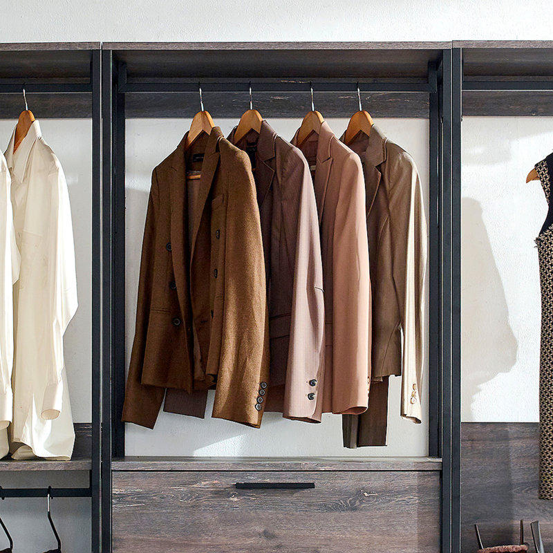 Advanced Walk-In Closet System For Efficient Clothing Organization
