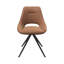 Leather Swivel Dining Chair-2038898470
