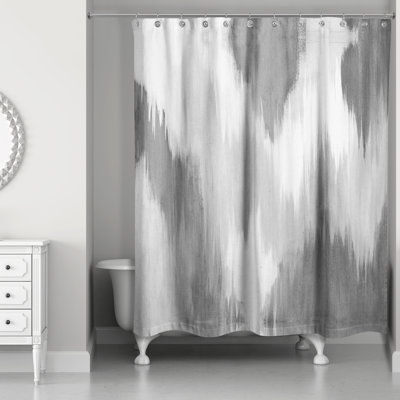  Rideau de douche simple abstrait