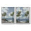 Impression encadrée Coastal Palm Tree I-Premium - prêt à être accroché - aucun clou requis - aucun clou requis-1016156595-1016156602