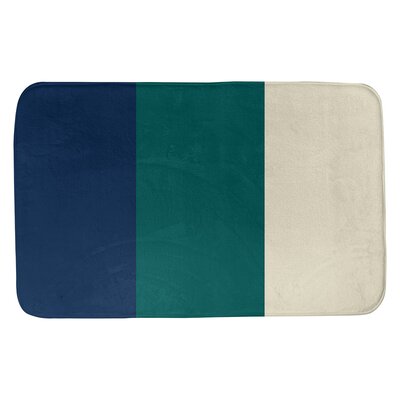 Seattle Baseball Rectangle Memory Foam Non-Slip Striped Bath Rug -  East Urban Home, 126BA9BCC81A48CBB511602823DB1951