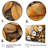 " Brown Beige Leafs Harmony II "-1205430929-1205430923