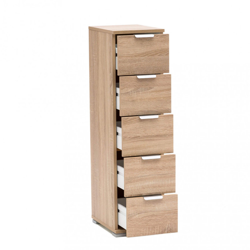 Laimutis 27cm W 5 - Drawer Chest of Drawers