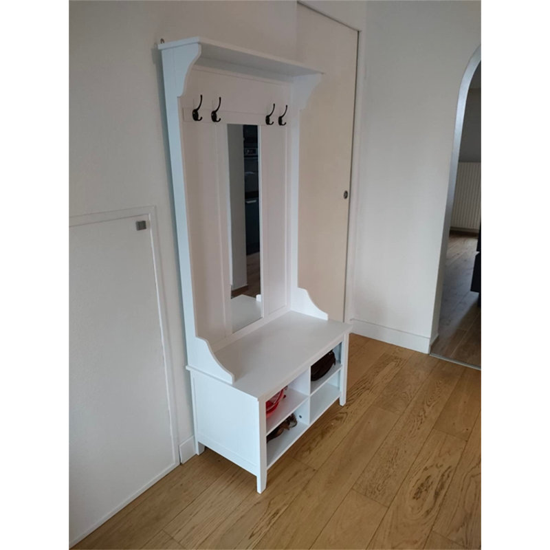 Abrahamson Hall Tree with Bench and Shoe Storage