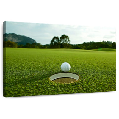 Sireci Golf Ball Near Hole